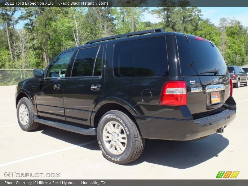 Tuxedo Black Metallic / Stone 2012 Ford Expedition XLT