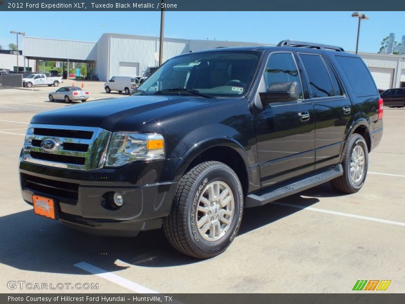 Tuxedo Black Metallic / Stone 2012 Ford Expedition XLT