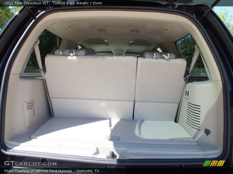 Tuxedo Black Metallic / Stone 2012 Ford Expedition XLT