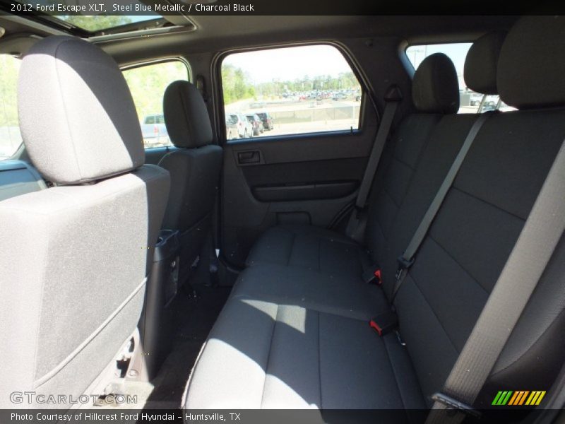 Steel Blue Metallic / Charcoal Black 2012 Ford Escape XLT