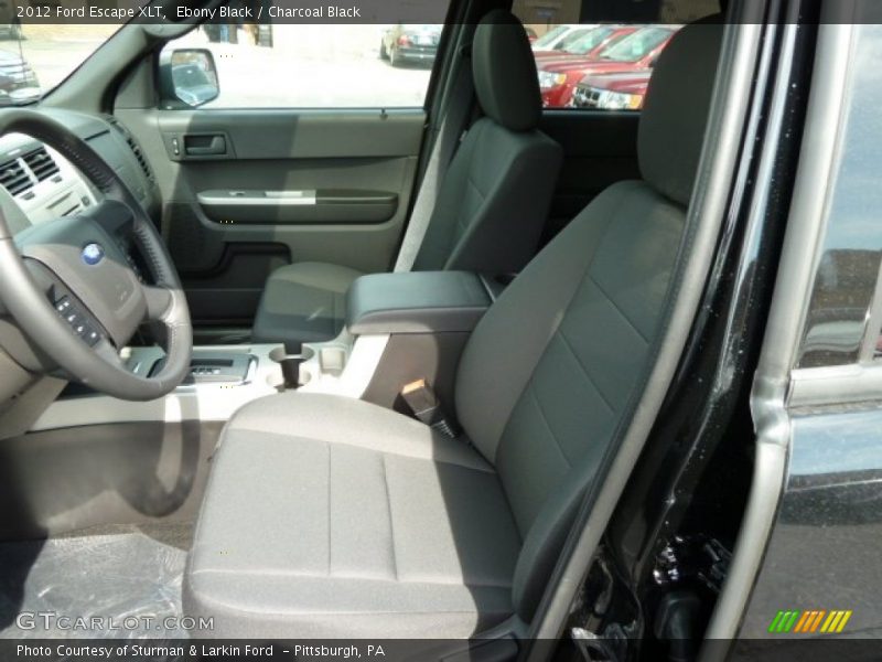 Ebony Black / Charcoal Black 2012 Ford Escape XLT
