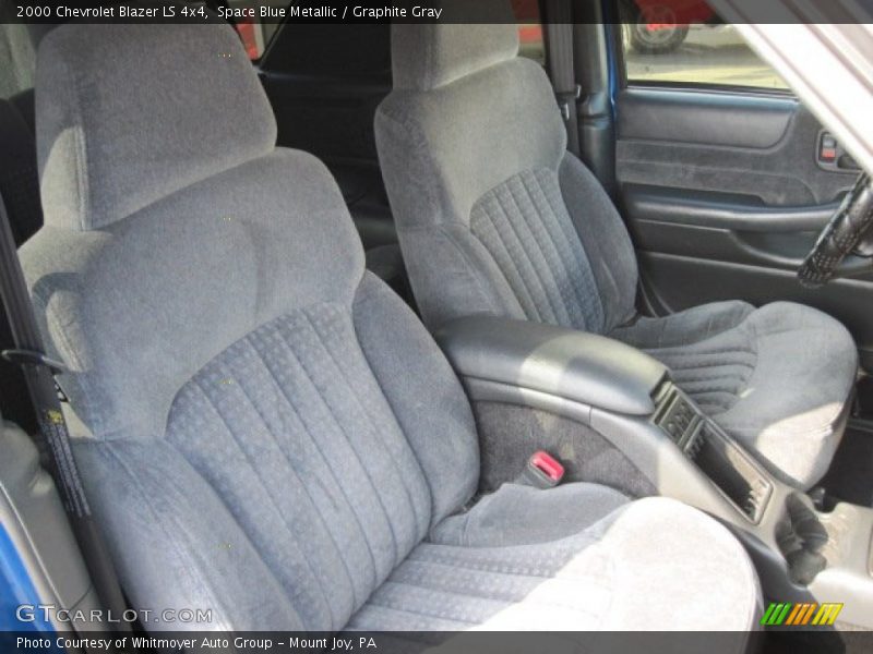 Space Blue Metallic / Graphite Gray 2000 Chevrolet Blazer LS 4x4