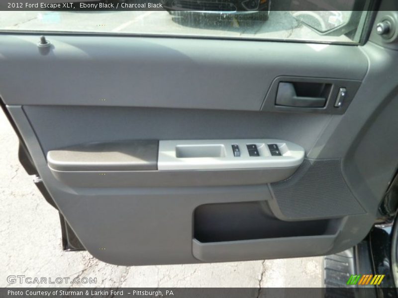 Ebony Black / Charcoal Black 2012 Ford Escape XLT