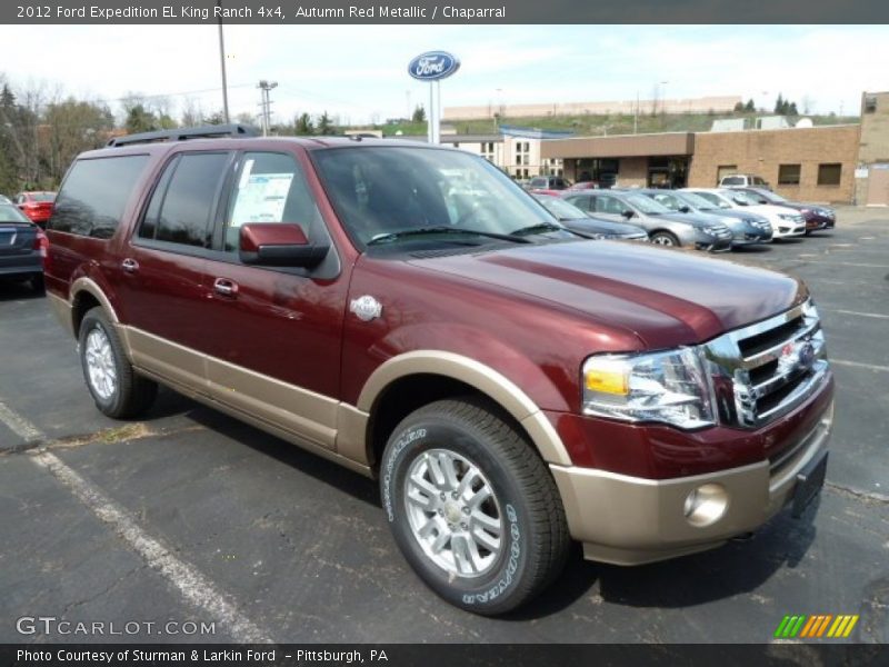 Front 3/4 View of 2012 Expedition EL King Ranch 4x4