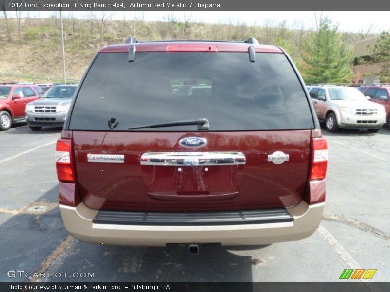 Autumn Red Metallic / Chaparral 2012 Ford Expedition EL King Ranch 4x4
