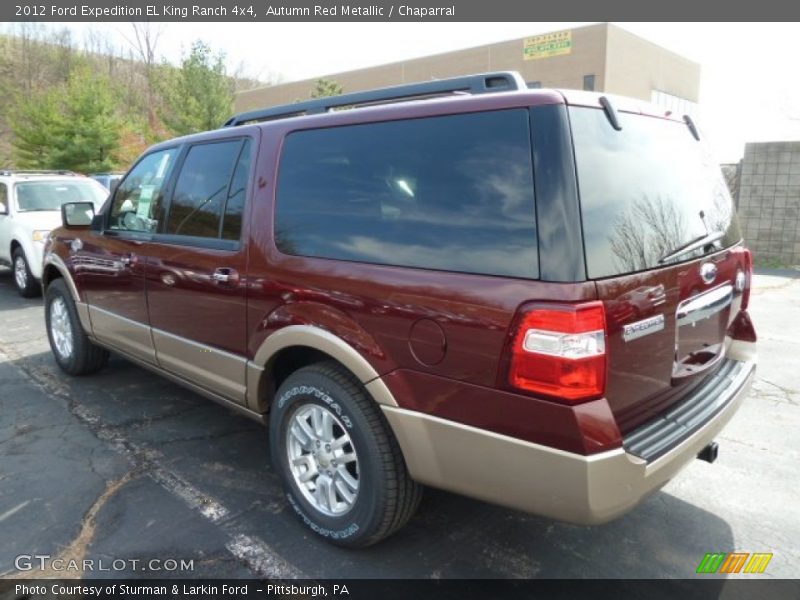 Autumn Red Metallic / Chaparral 2012 Ford Expedition EL King Ranch 4x4