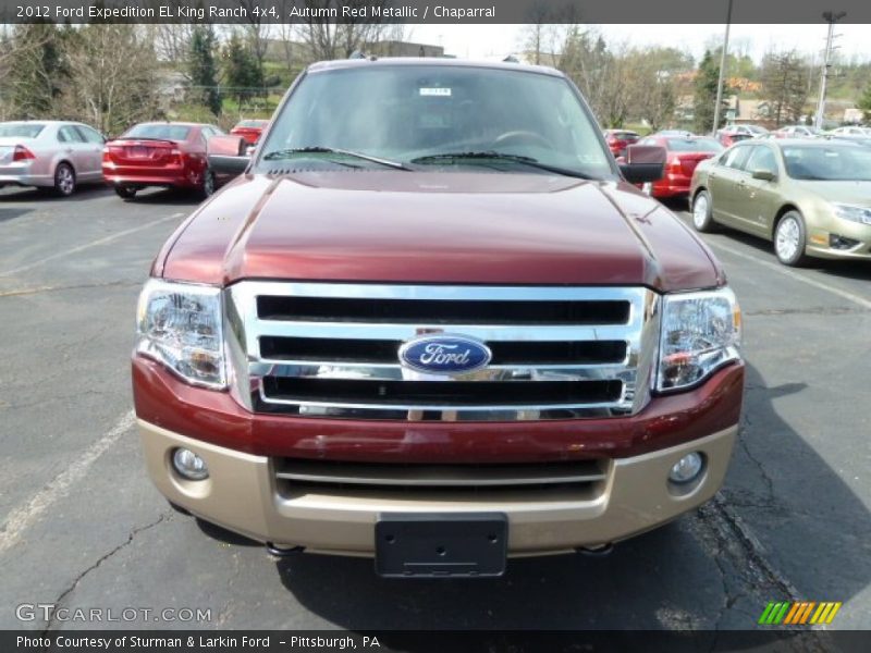 Autumn Red Metallic / Chaparral 2012 Ford Expedition EL King Ranch 4x4