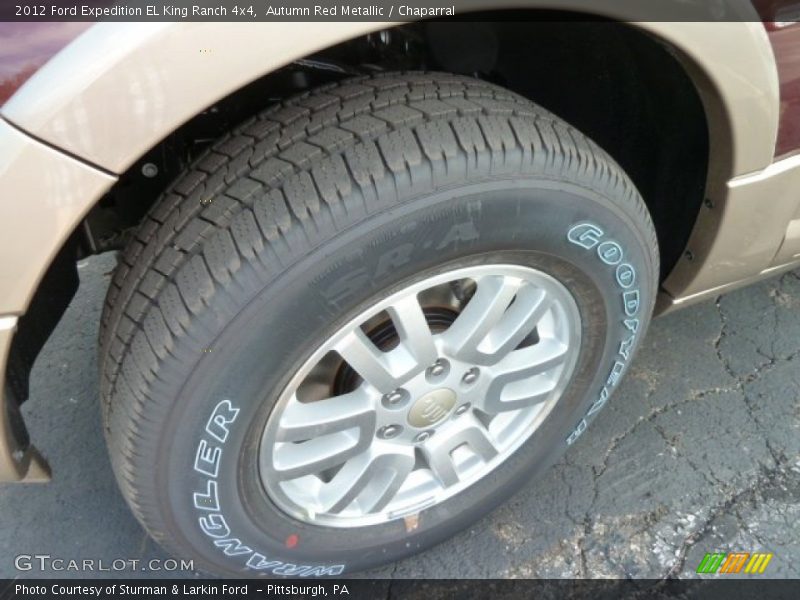 Autumn Red Metallic / Chaparral 2012 Ford Expedition EL King Ranch 4x4