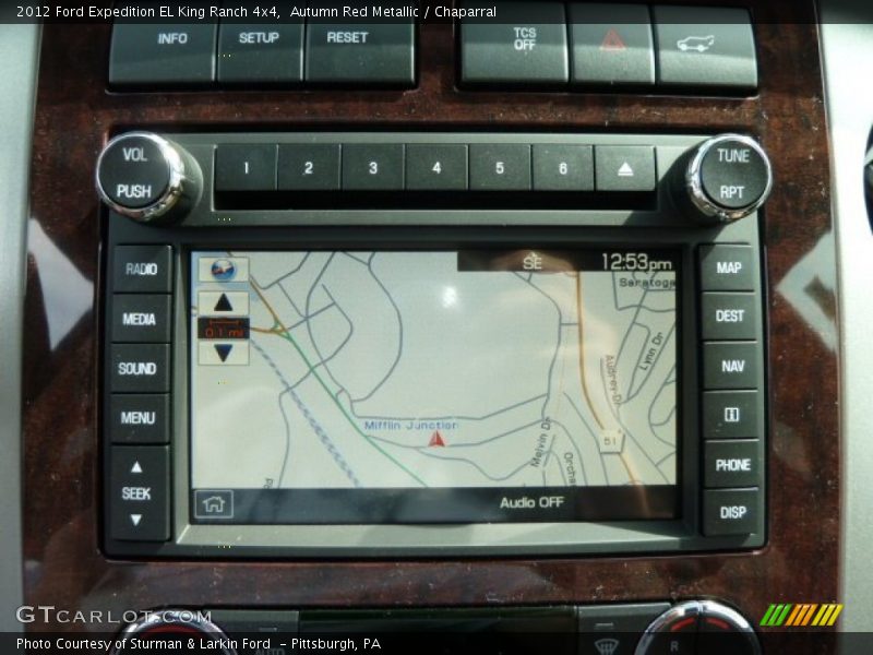 Navigation of 2012 Expedition EL King Ranch 4x4