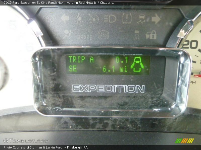 Autumn Red Metallic / Chaparral 2012 Ford Expedition EL King Ranch 4x4
