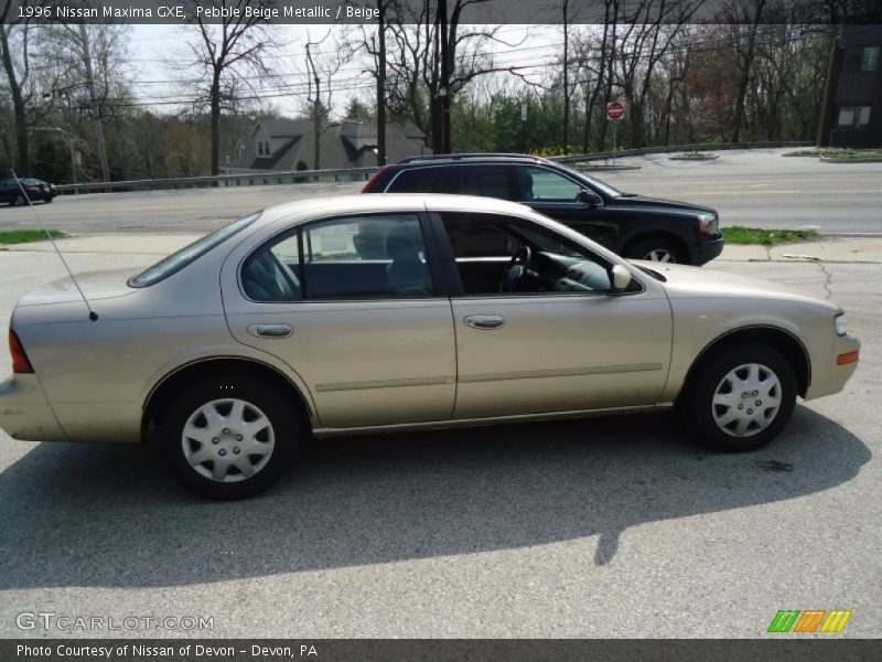 Pebble Beige Metallic / Beige 1996 Nissan Maxima GXE