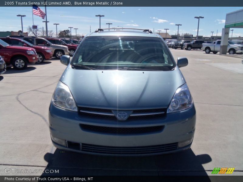 Blue Mirage Metallic / Stone 2005 Toyota Sienna XLE Limited AWD