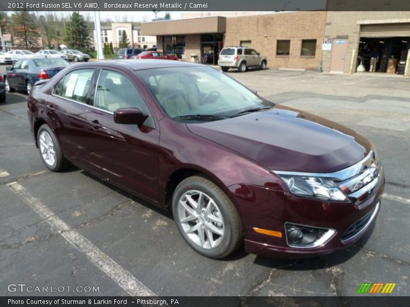 Front 3/4 View of 2012 Fusion SEL V6 AWD