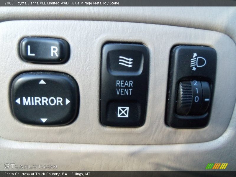Blue Mirage Metallic / Stone 2005 Toyota Sienna XLE Limited AWD