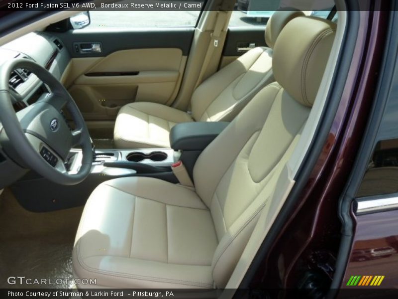 Front Seat of 2012 Fusion SEL V6 AWD