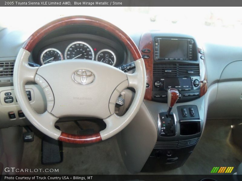 Blue Mirage Metallic / Stone 2005 Toyota Sienna XLE Limited AWD