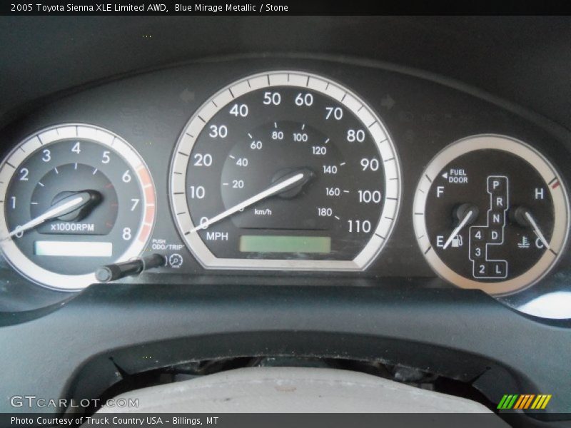 Blue Mirage Metallic / Stone 2005 Toyota Sienna XLE Limited AWD