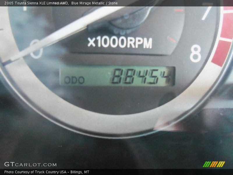 Blue Mirage Metallic / Stone 2005 Toyota Sienna XLE Limited AWD