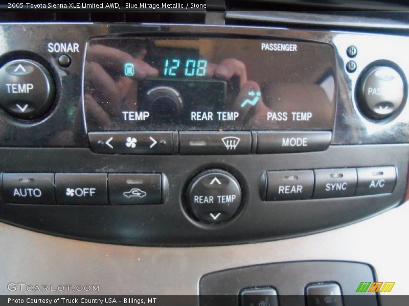 Blue Mirage Metallic / Stone 2005 Toyota Sienna XLE Limited AWD