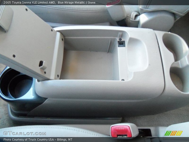 Blue Mirage Metallic / Stone 2005 Toyota Sienna XLE Limited AWD