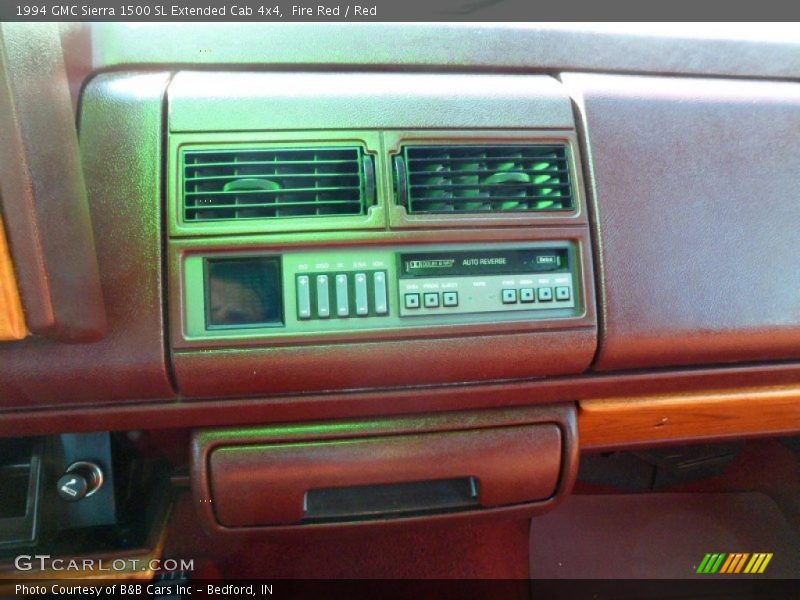 Fire Red / Red 1994 GMC Sierra 1500 SL Extended Cab 4x4