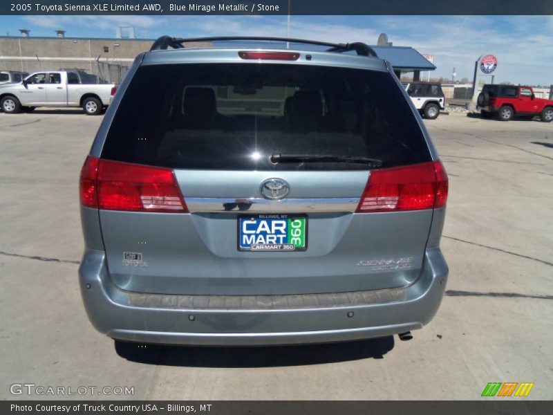Blue Mirage Metallic / Stone 2005 Toyota Sienna XLE Limited AWD