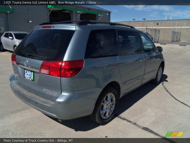 Blue Mirage Metallic / Stone 2005 Toyota Sienna XLE Limited AWD