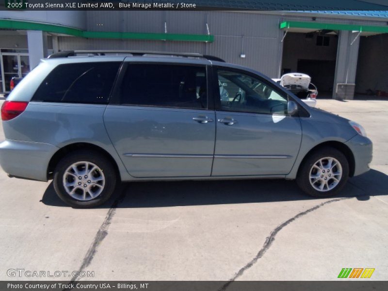 Blue Mirage Metallic / Stone 2005 Toyota Sienna XLE Limited AWD