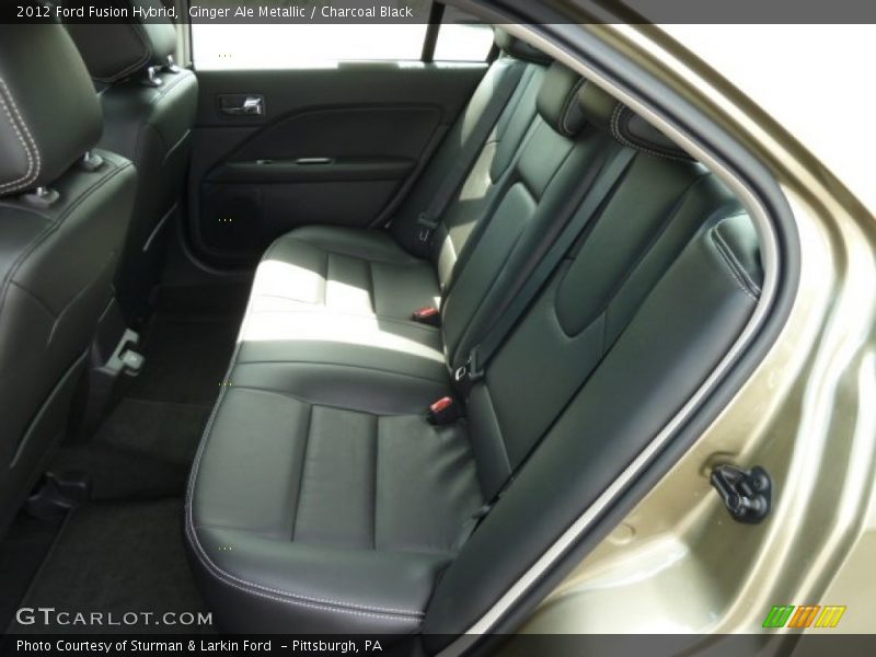 Rear Seat of 2012 Fusion Hybrid