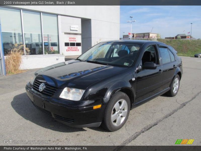 Black / Black 2003 Volkswagen Jetta GLS Sedan