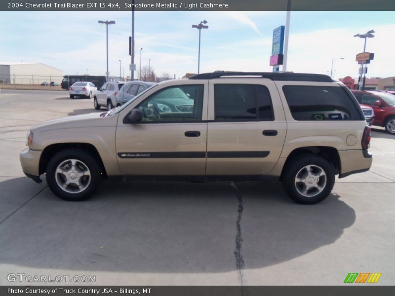 Sandstone Metallic / Light Cashmere 2004 Chevrolet TrailBlazer EXT LS 4x4