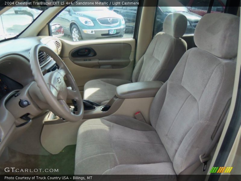 Sandstone Metallic / Light Cashmere 2004 Chevrolet TrailBlazer EXT LS 4x4