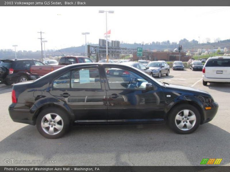 Black / Black 2003 Volkswagen Jetta GLS Sedan