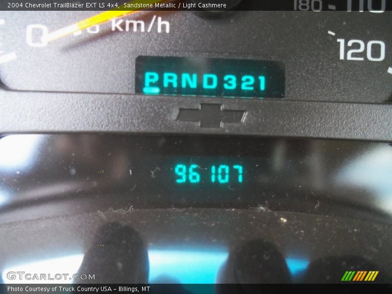 Sandstone Metallic / Light Cashmere 2004 Chevrolet TrailBlazer EXT LS 4x4