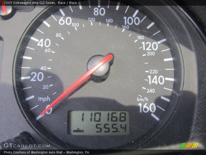 Black / Black 2003 Volkswagen Jetta GLS Sedan