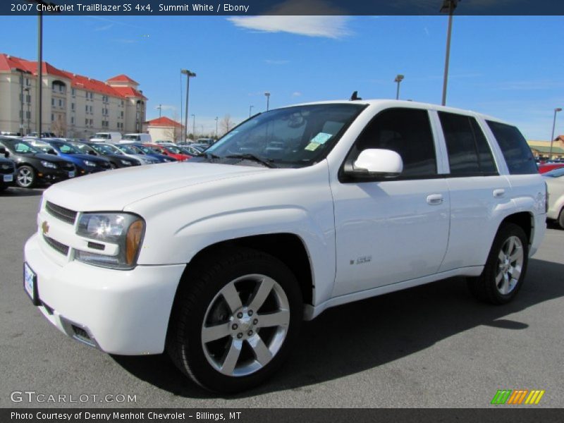 Summit White / Ebony 2007 Chevrolet TrailBlazer SS 4x4