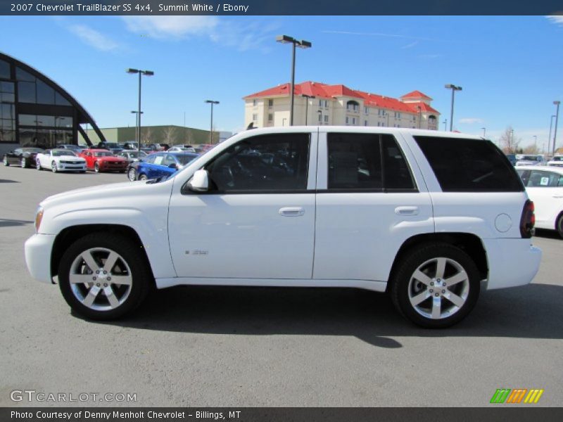 Summit White / Ebony 2007 Chevrolet TrailBlazer SS 4x4