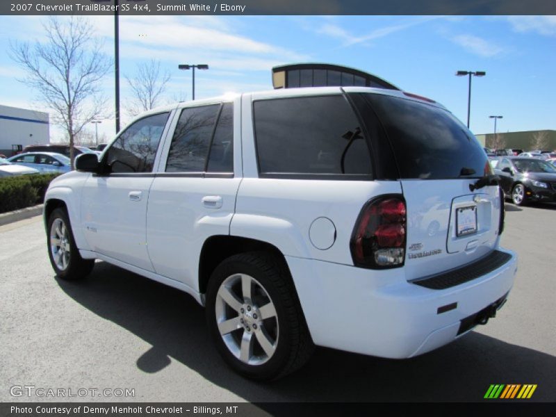 Summit White / Ebony 2007 Chevrolet TrailBlazer SS 4x4