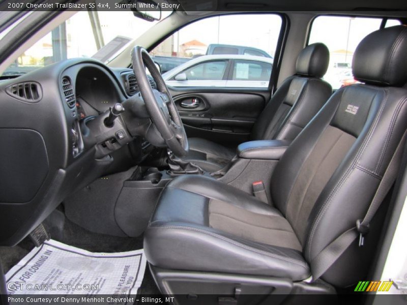 Summit White / Ebony 2007 Chevrolet TrailBlazer SS 4x4