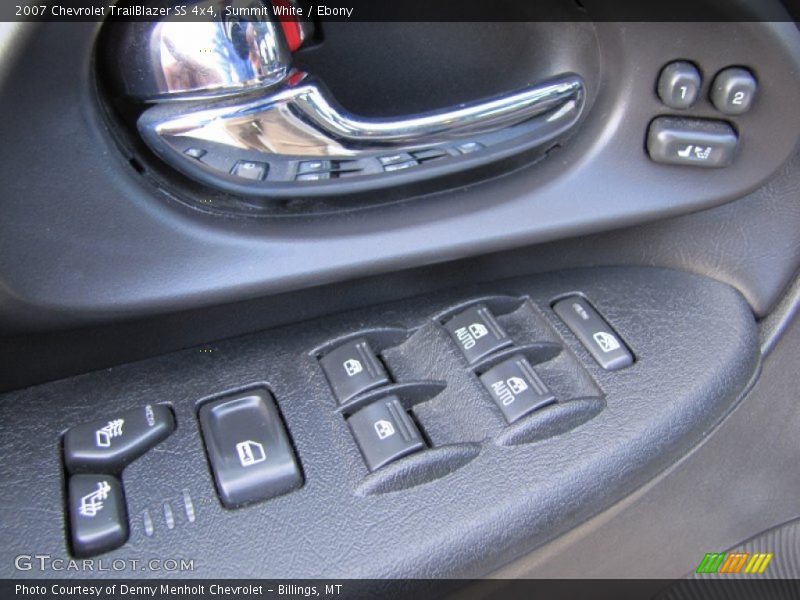 Summit White / Ebony 2007 Chevrolet TrailBlazer SS 4x4