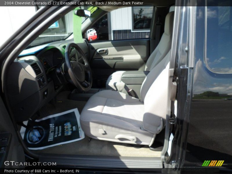 Black / Medium Dark Pewter 2004 Chevrolet Colorado LS Z71 Extended Cab 4x4