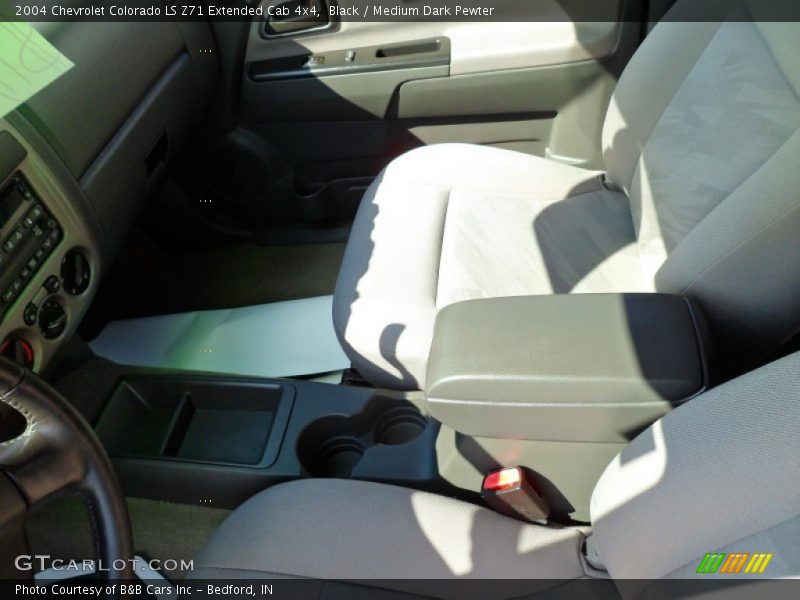 Black / Medium Dark Pewter 2004 Chevrolet Colorado LS Z71 Extended Cab 4x4