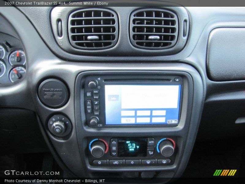 Summit White / Ebony 2007 Chevrolet TrailBlazer SS 4x4