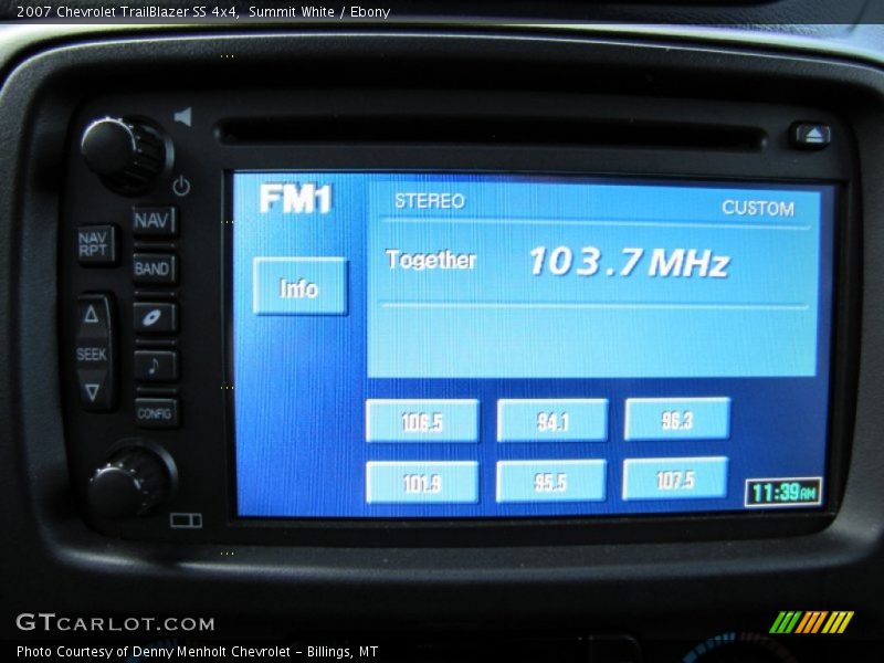 Summit White / Ebony 2007 Chevrolet TrailBlazer SS 4x4
