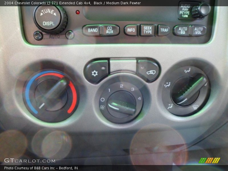 Black / Medium Dark Pewter 2004 Chevrolet Colorado LS Z71 Extended Cab 4x4