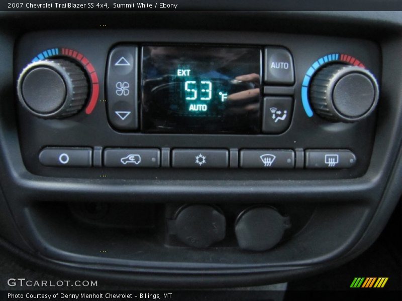Summit White / Ebony 2007 Chevrolet TrailBlazer SS 4x4