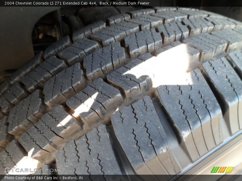 Black / Medium Dark Pewter 2004 Chevrolet Colorado LS Z71 Extended Cab 4x4