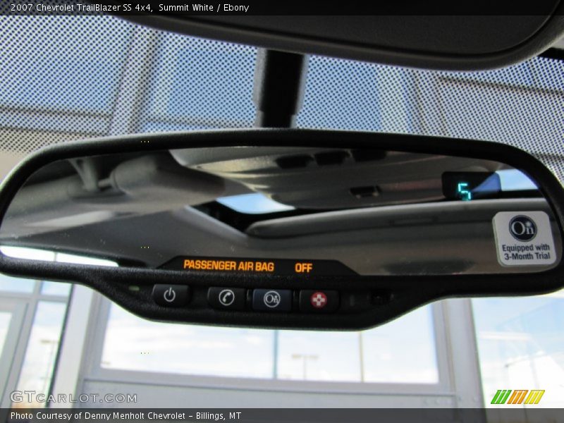 Summit White / Ebony 2007 Chevrolet TrailBlazer SS 4x4