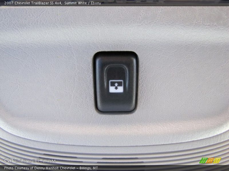 Summit White / Ebony 2007 Chevrolet TrailBlazer SS 4x4