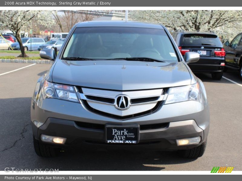 Sterling Gray Metallic / Ebony 2008 Acura MDX Technology